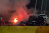 Veh&iacute;culo se incendia en kil&oacute;metro 22 de la ruta al Pac&iacute;fico