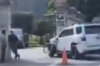 Conductor se empotra en la entrada de un hotel en zona 10 