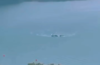 Momento en que helic&oacute;ptero se hunde tras desplomarse en Atitl&aacute;n