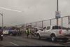 Conductor es atacado a tiros en puente El Incienso (video)
