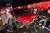 Accidente m&uacute;ltiple deja dos personas heridas en la RN-14
