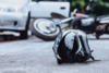 Hombres se salvan de ser arrollados tras accidente en Escuintla