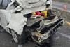 Im&aacute;genes tras el fuerte accidente ocurrido en ruta Interamericana