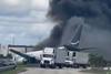 VIDEO: avi&oacute;n se estrella en Aeropuerto de Miami