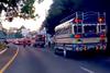 Caravana de buses ya se dirige hacia el Centro Hist&oacute;rico (video)