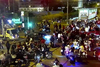 As&iacute; luce la municipalidad y otros puntos ante las antorchas