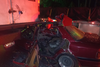 Fuerte accidente de tr&aacute;nsito deja a tres heridos esta madrugada