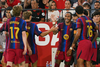 Barcelona derrota al Sevilla y sigue l&iacute;der de La Liga