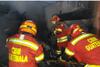 El incendi&oacute; que alert&oacute; a los socorristas en la zona 12