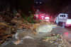 Reportan derrumbe en Lo de Bran, Mixco