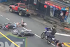 Accidente deja varios heridos y queda grabado